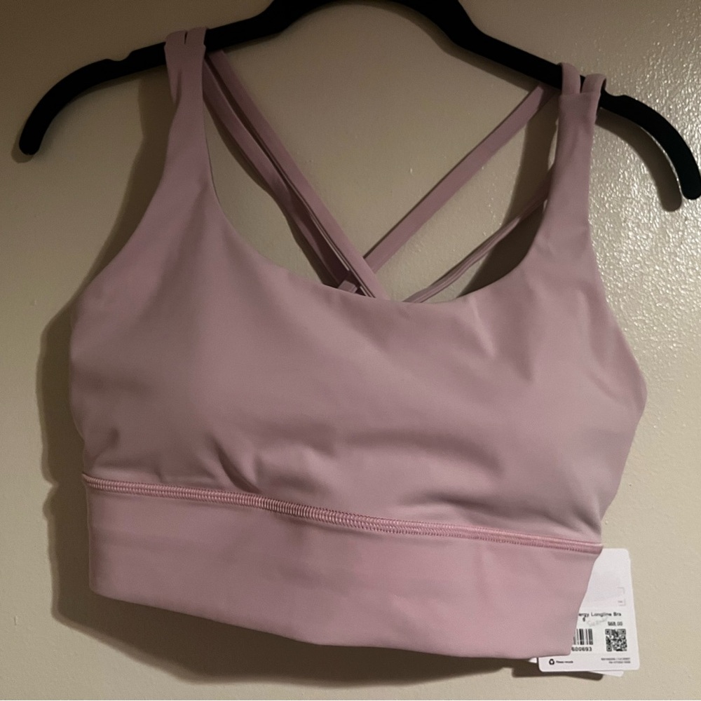 NWT Size 8 Lululemon Energy Long Line Bra PKPI